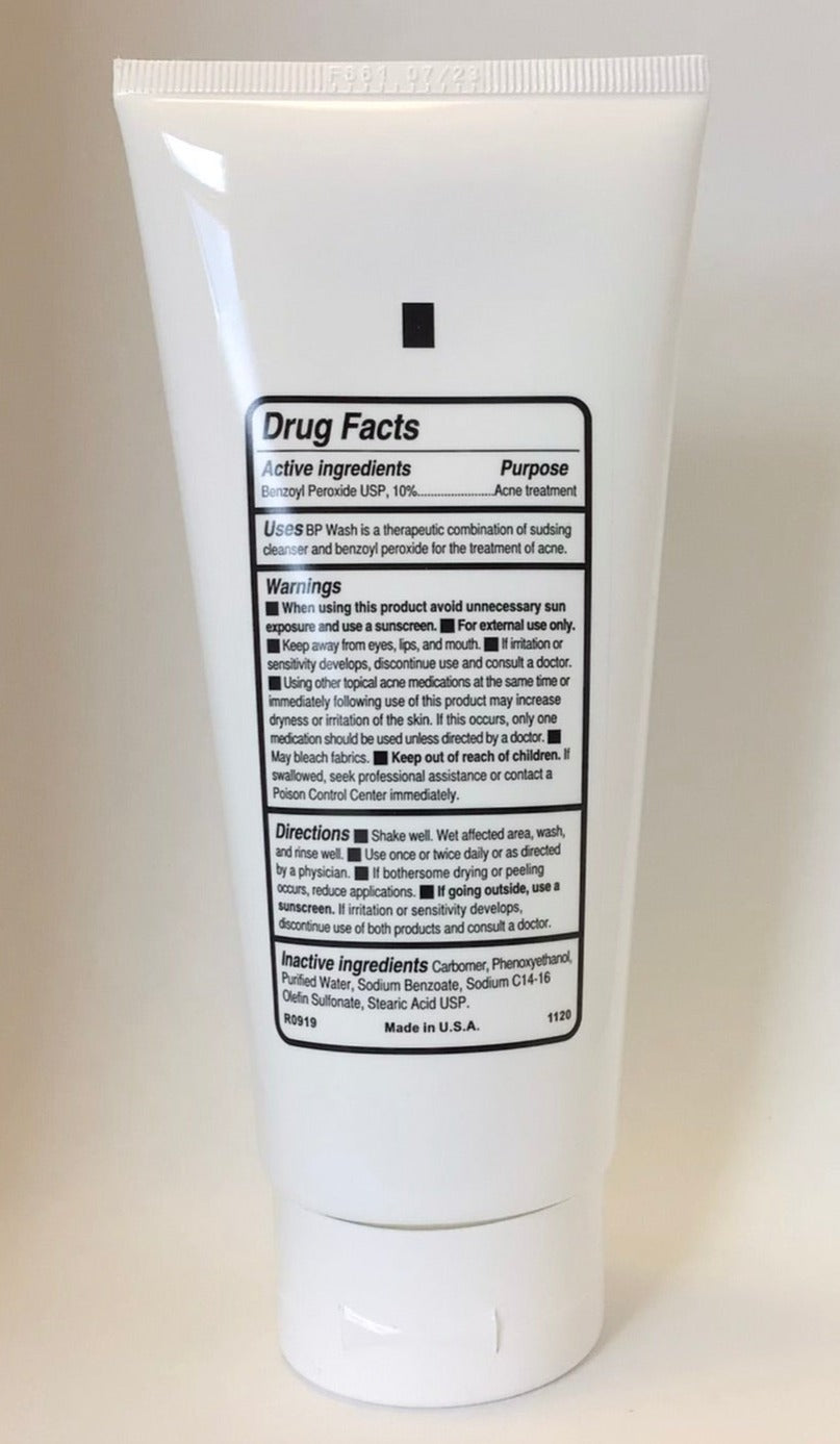 Benzoyl Peroxide Wash